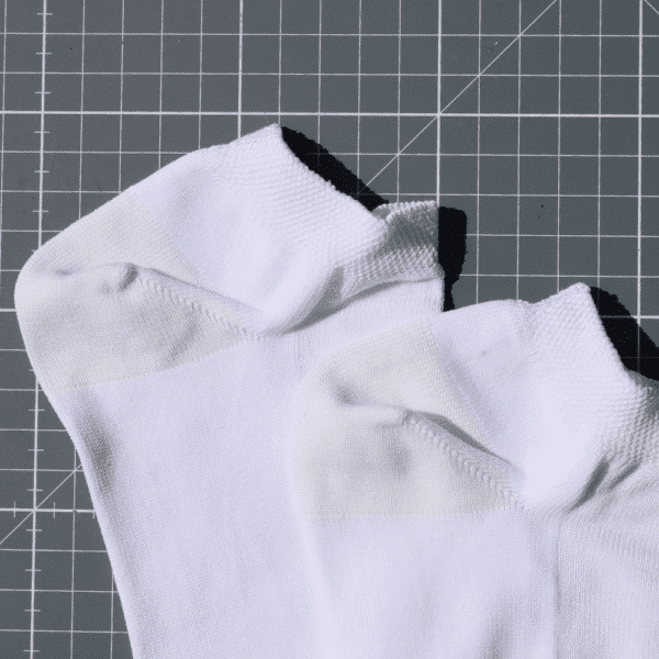 Chaussettes durables Made in France blanches Santrou de la marque Risole