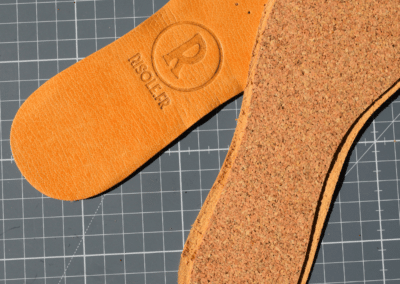 semelles en cuir Made in France de la marque Risole pour faire durer les chaussures fabriquées en France