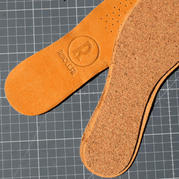 semelles en cuir Made in France de la marque Risole pour faire durer les chaussures fabriquées en France
