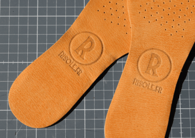semelles en cuir Made in France de la marque Risole pour faire durer les chaussures fabriquées en France